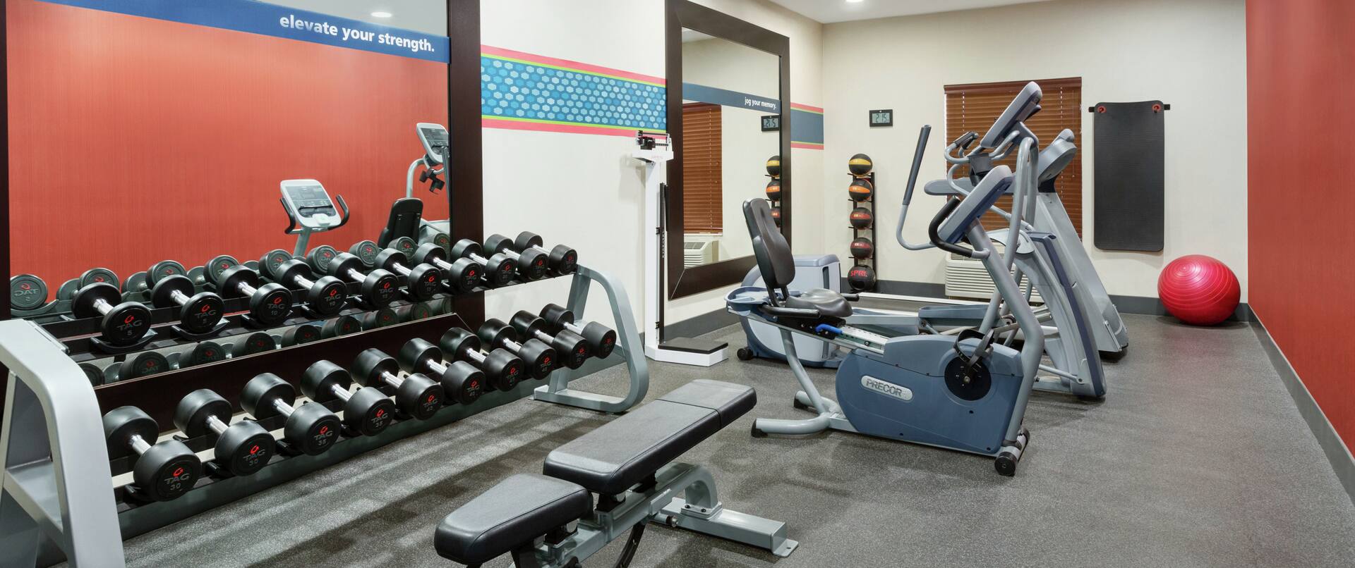 Fitness Center with machines