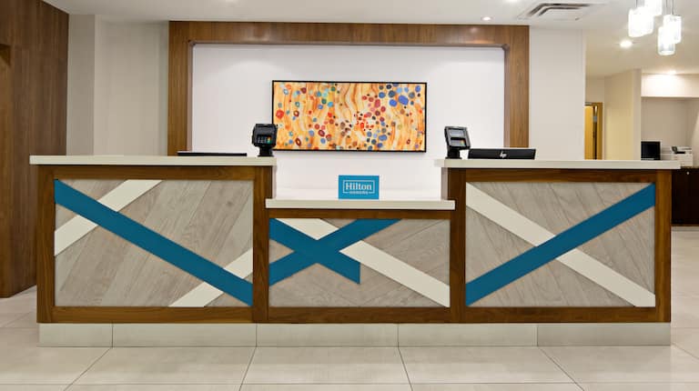 Lobby with Front desk 