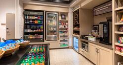 Suites shop with drinks and snacks