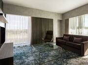 Presidential Suite Living Room with Sofa and HDTV