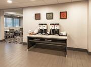 Coffee and Tea Options Available in the Lobby
