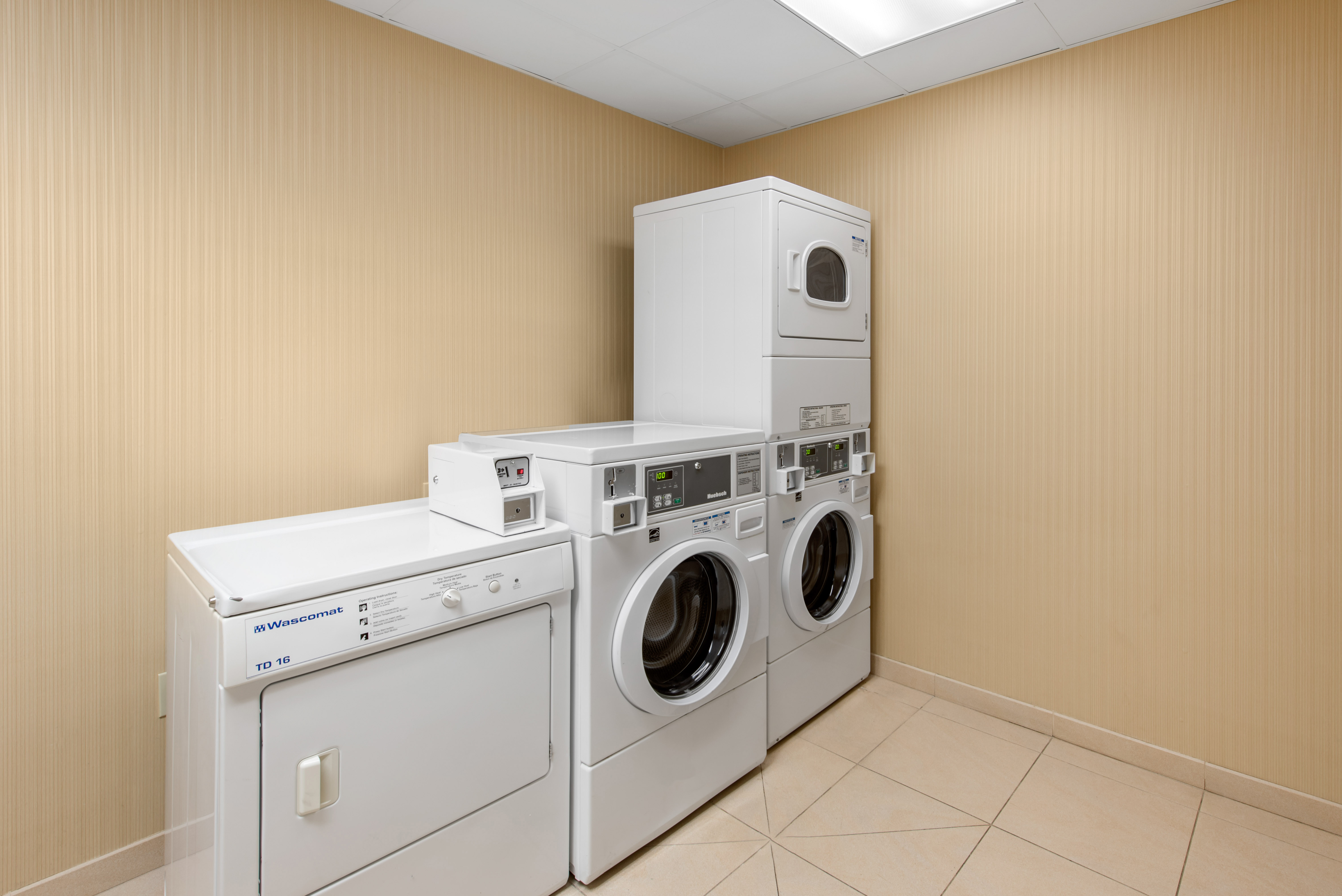 Coin Operated Laundry Machines for Guests Use
