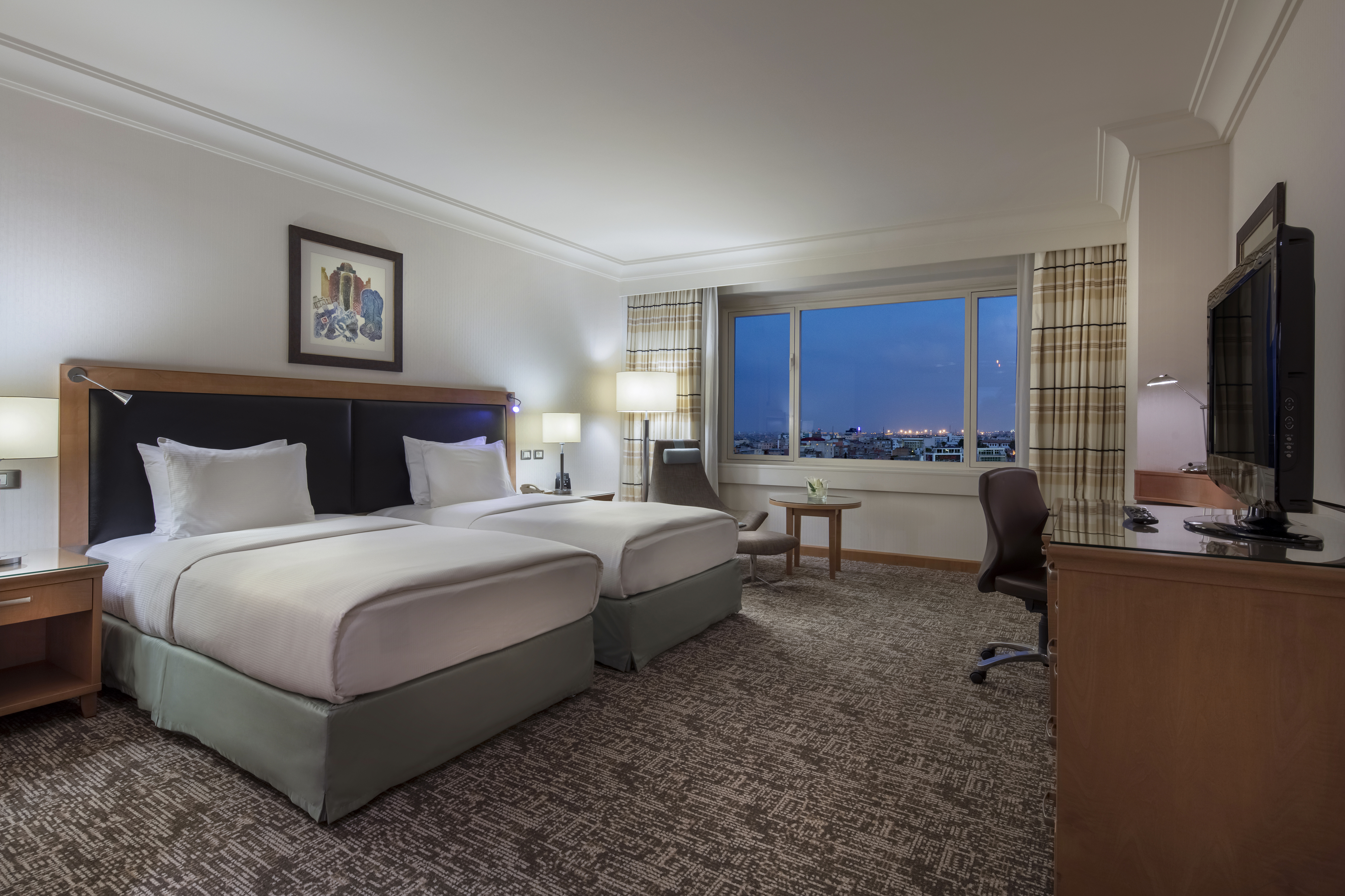 Adana HiltonSA Twin Guest Room 