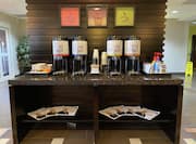 Coffee Station with Coffee Machine Dispensers