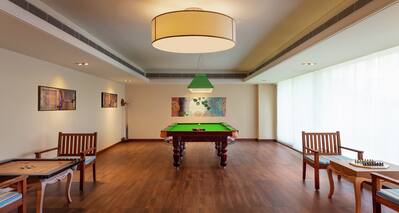 Recreation Room with Pool Table