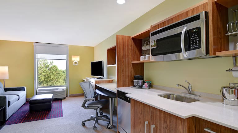 Suite With Kitchen Area