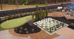  Chess Board and Putting Green  