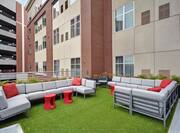 Outdoor Patio with Couch Seating
