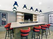Firefly Bar with Bar Stool Seating