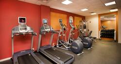 Fitness Center with treadmills, weights, and other equipment.
