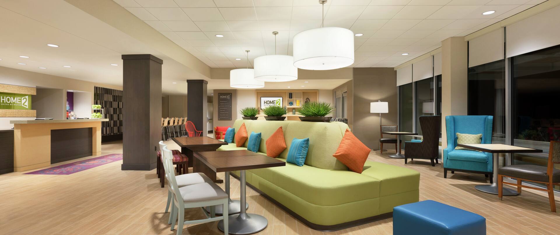 Soft Seating in Lobby Oasis