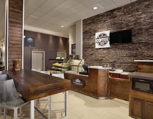 Coffee Shop with Front Till Area and Seating Area