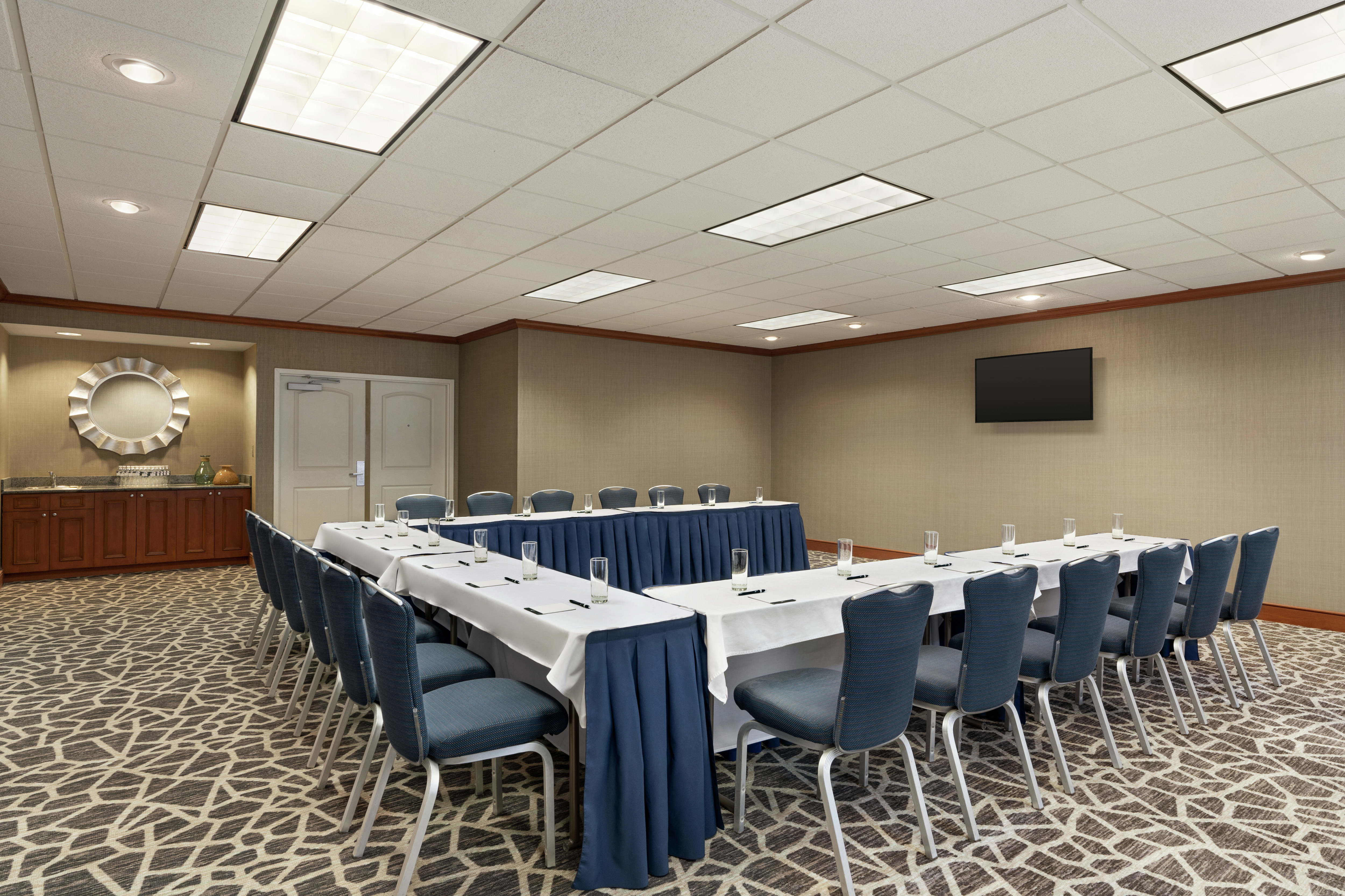 Meeting Room with U-Shape Setup