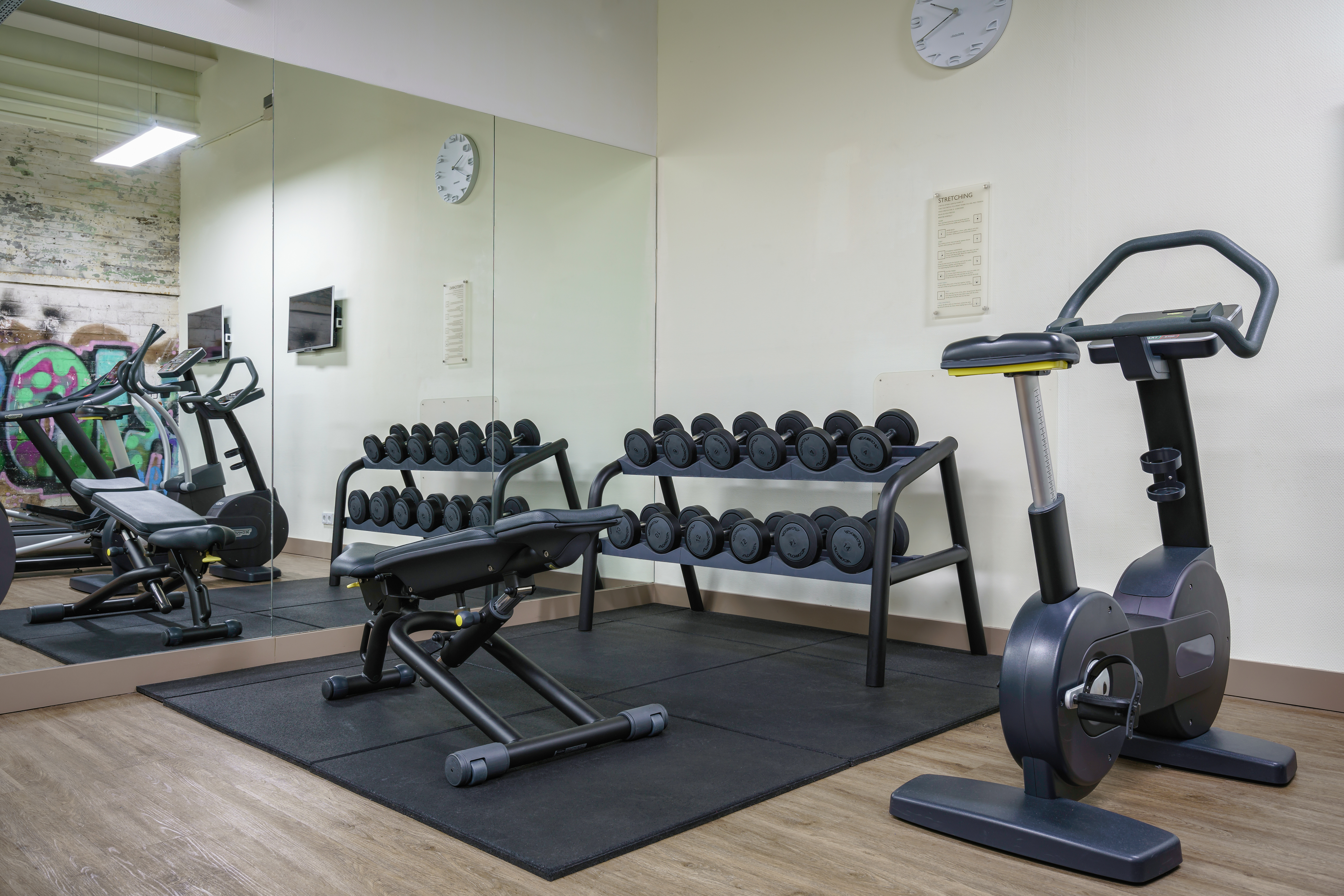 Weight and Other Exercise Equipment in Fitness Center
