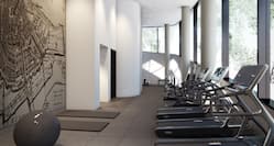 Fitness Centre with running machines