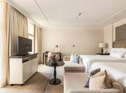 Twin Grand Premier Room with Sofas and HDTV