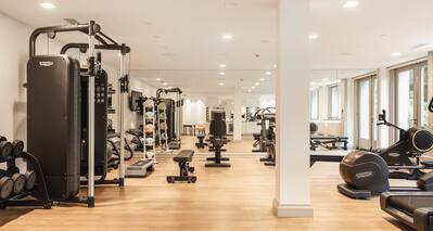Large Fitness Center with Modern Equipment