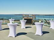 Outdoor Meeting Space with Beautiful Water Views