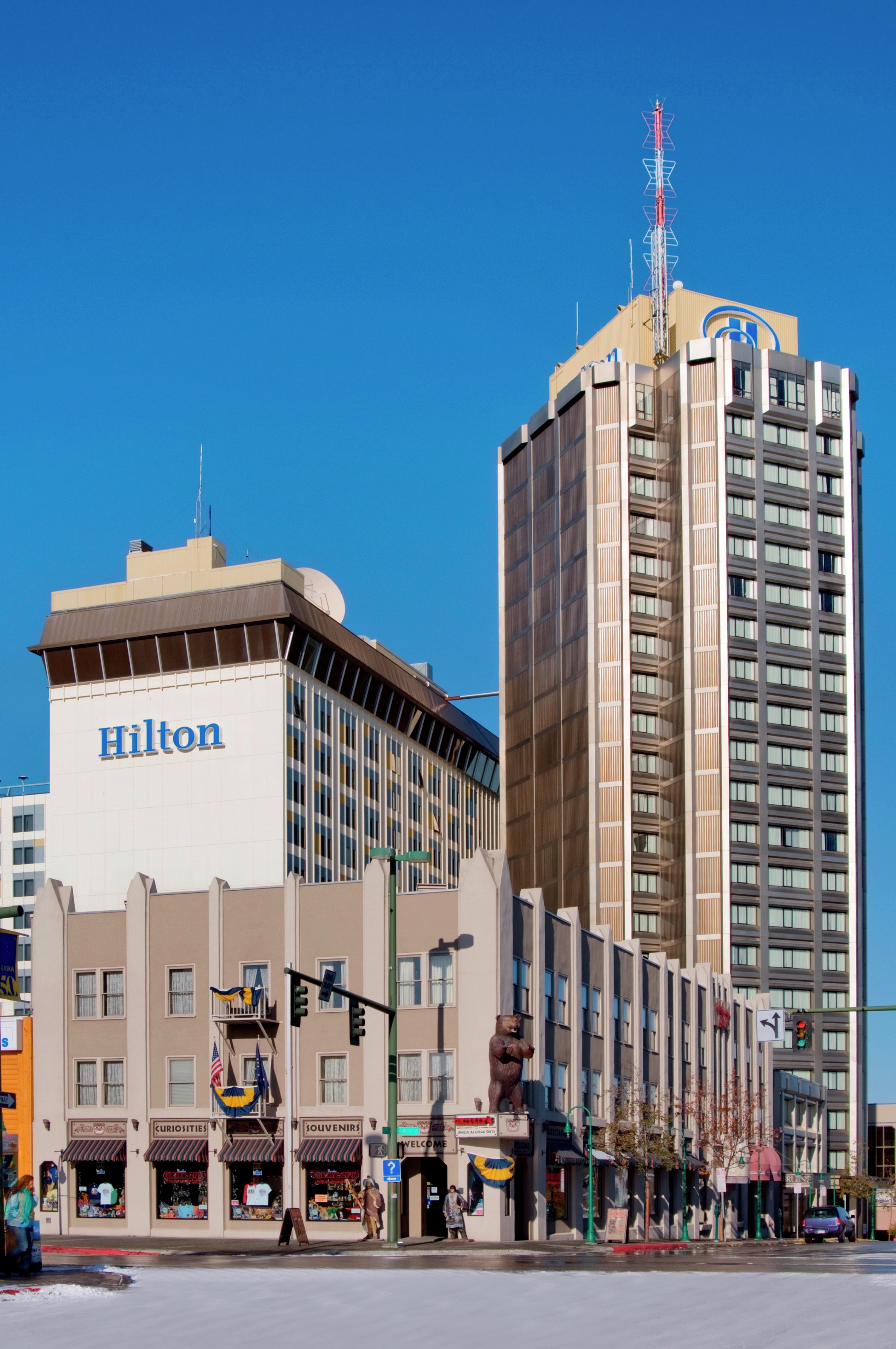 Hilton Hotel Exterior