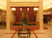 Water Feature in Pavilion Lobby