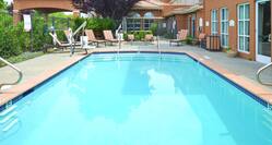 Outdoor Pool and Whirlpool Spa