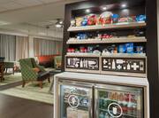 On-Site Snack Shop with Snack Shelves and Soft Drinks Fridges