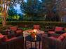 Outdoor fire pit and seating