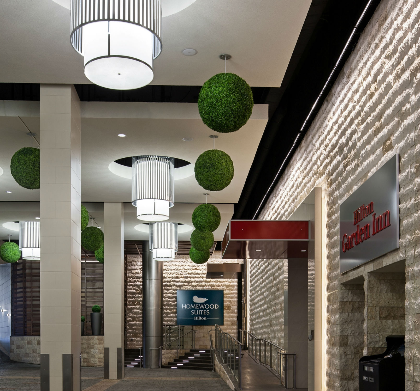 Sleek Entryway with Modern Décor at Hilton Garden Inn Atlanta Midtown