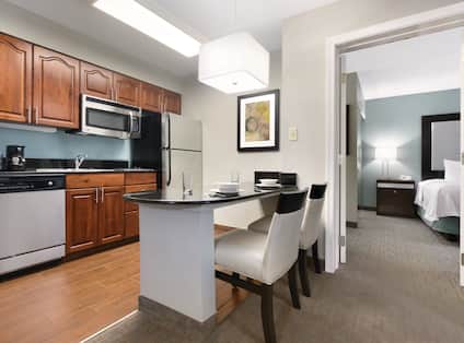 Kitchen In King Suite