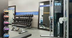 Weight Area in Fitness Center