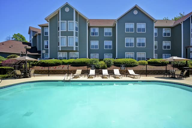 Outdoor Swimming Pool Daytime