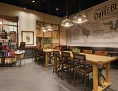 Starbucks Cafe with seating