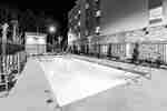 Outdoor Pool at Night