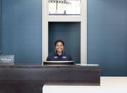 Front Desk With Staff Member