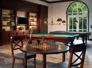 Games room with tables and chairs