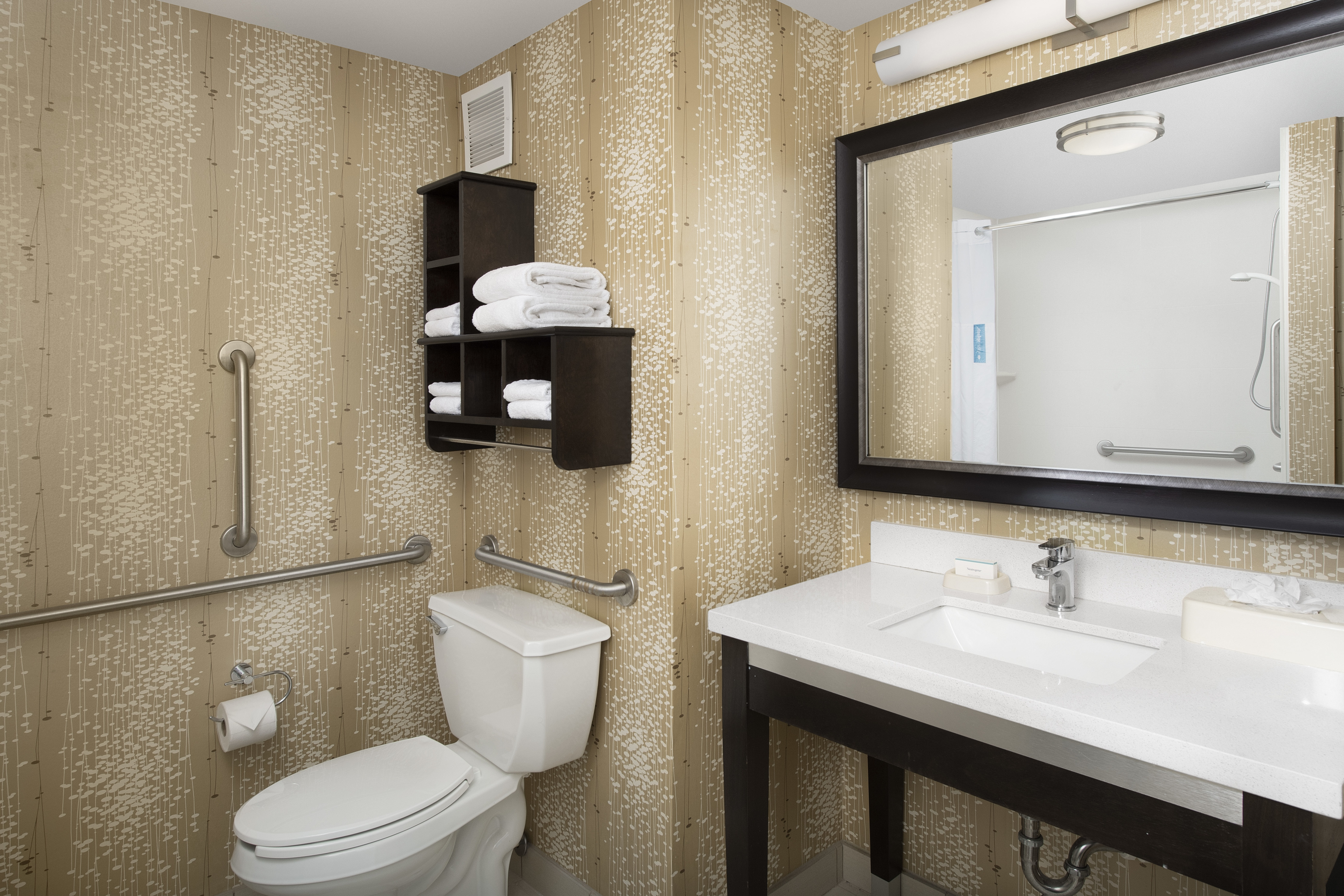 Accessible Bathroom Vanity Area