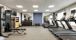 Fitness Center With Weights & Equipment 