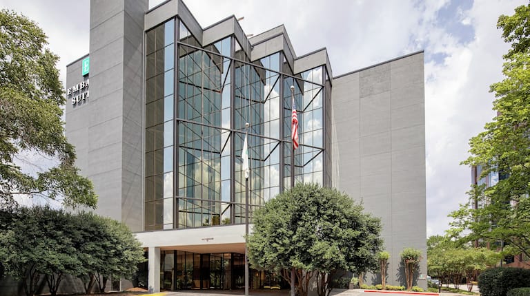 Exterior with signage and entrance