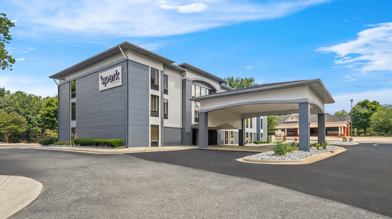 daytime exterior area showing front of building