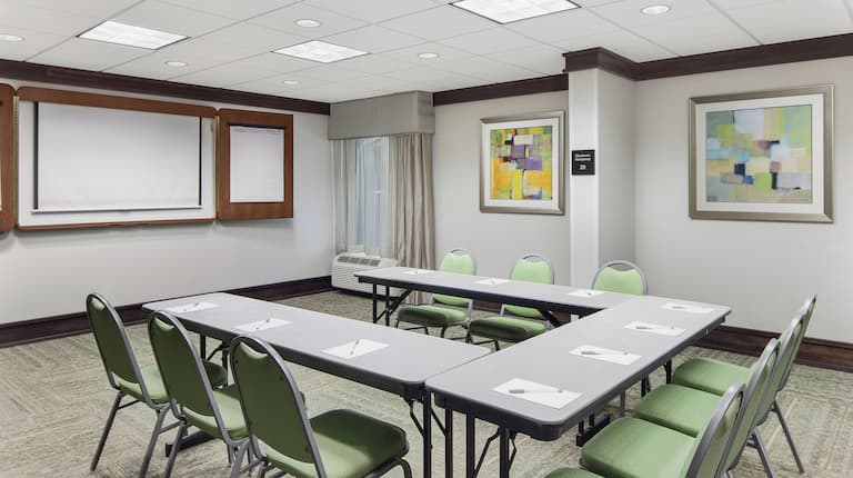 Meeting Room With U-Table