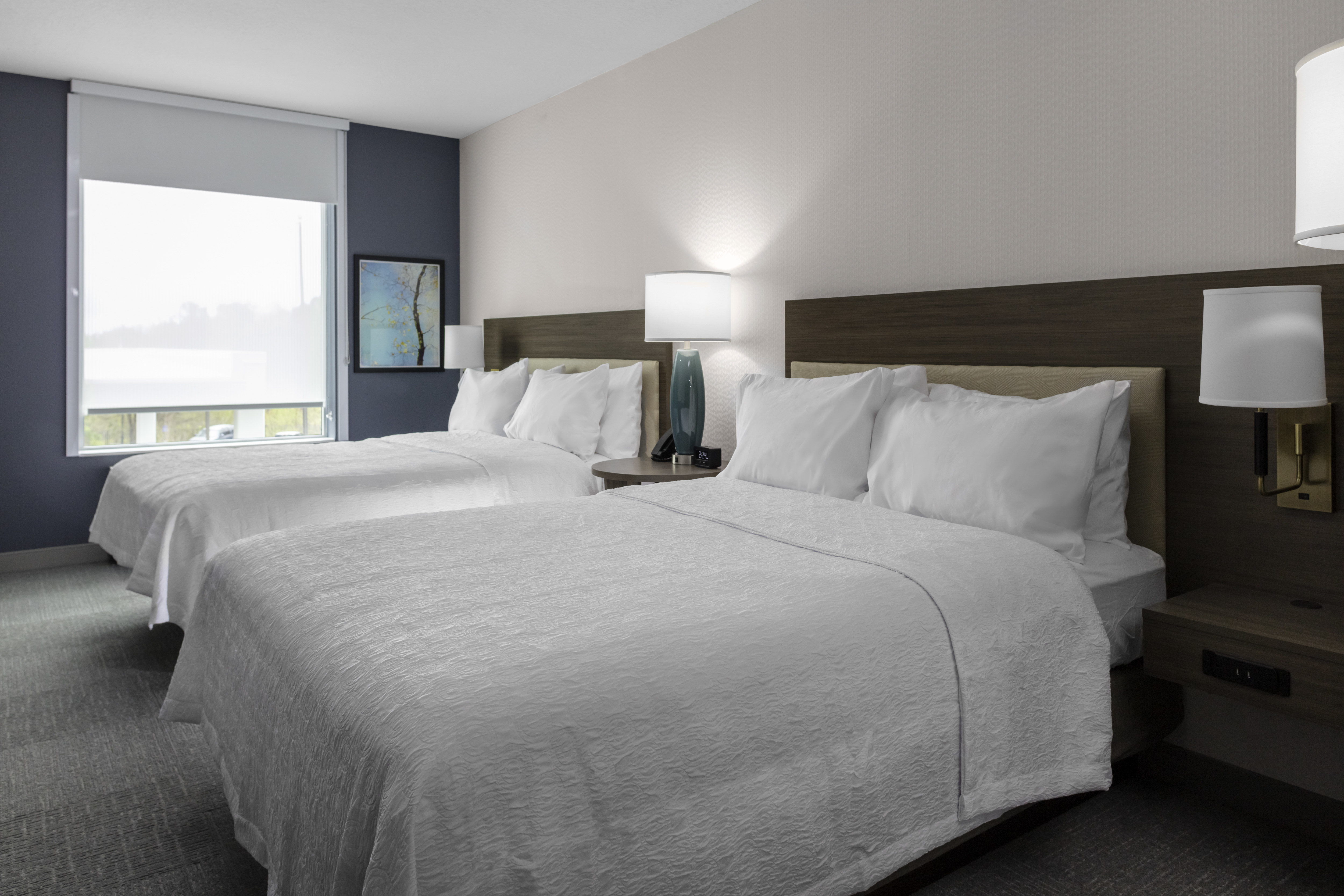 guest suite, 2 queen beds