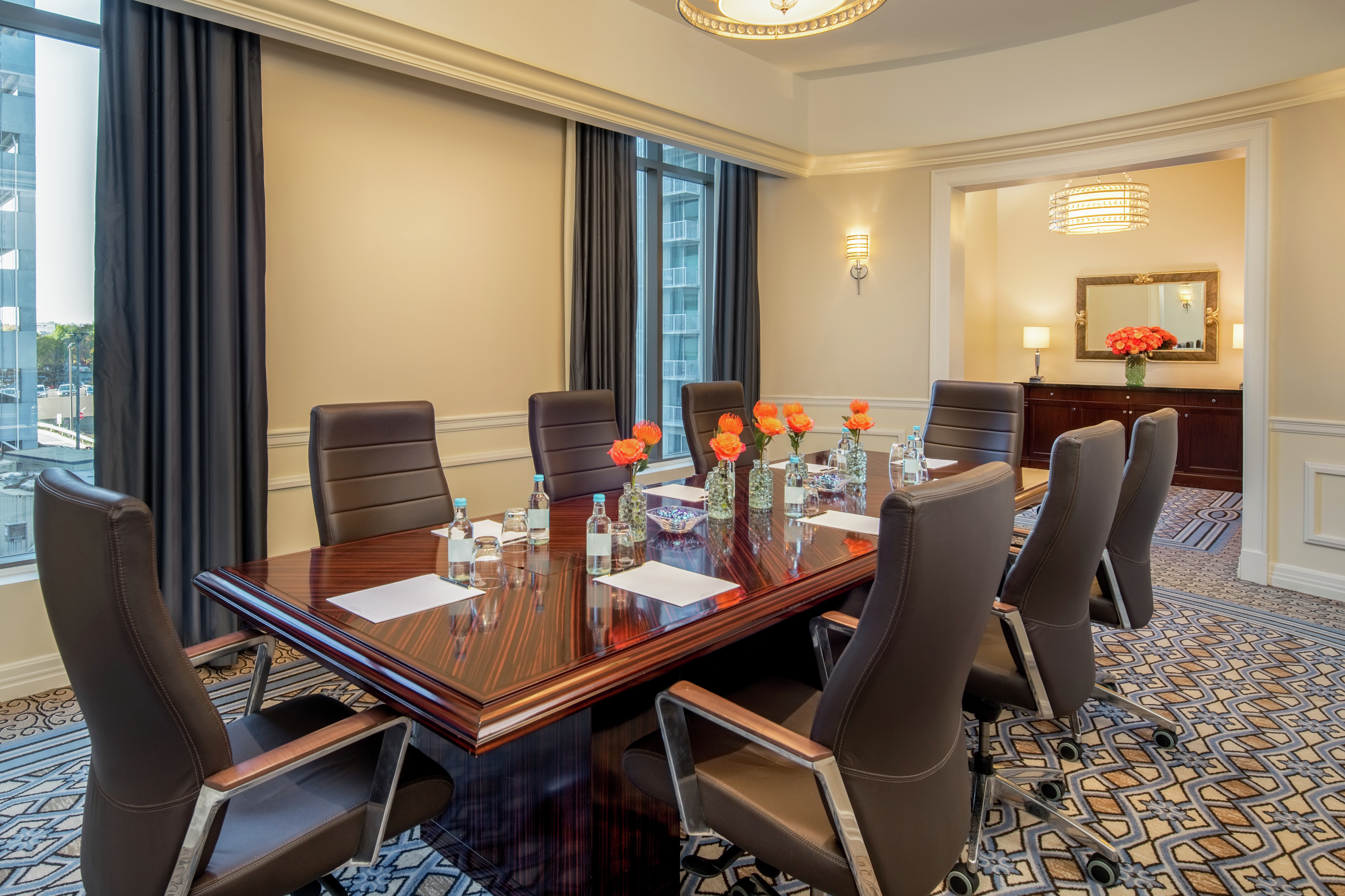 Conference Tables and Chairs in Magnolia Boardroom
