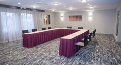 Meeting Room with U-Shaped Table