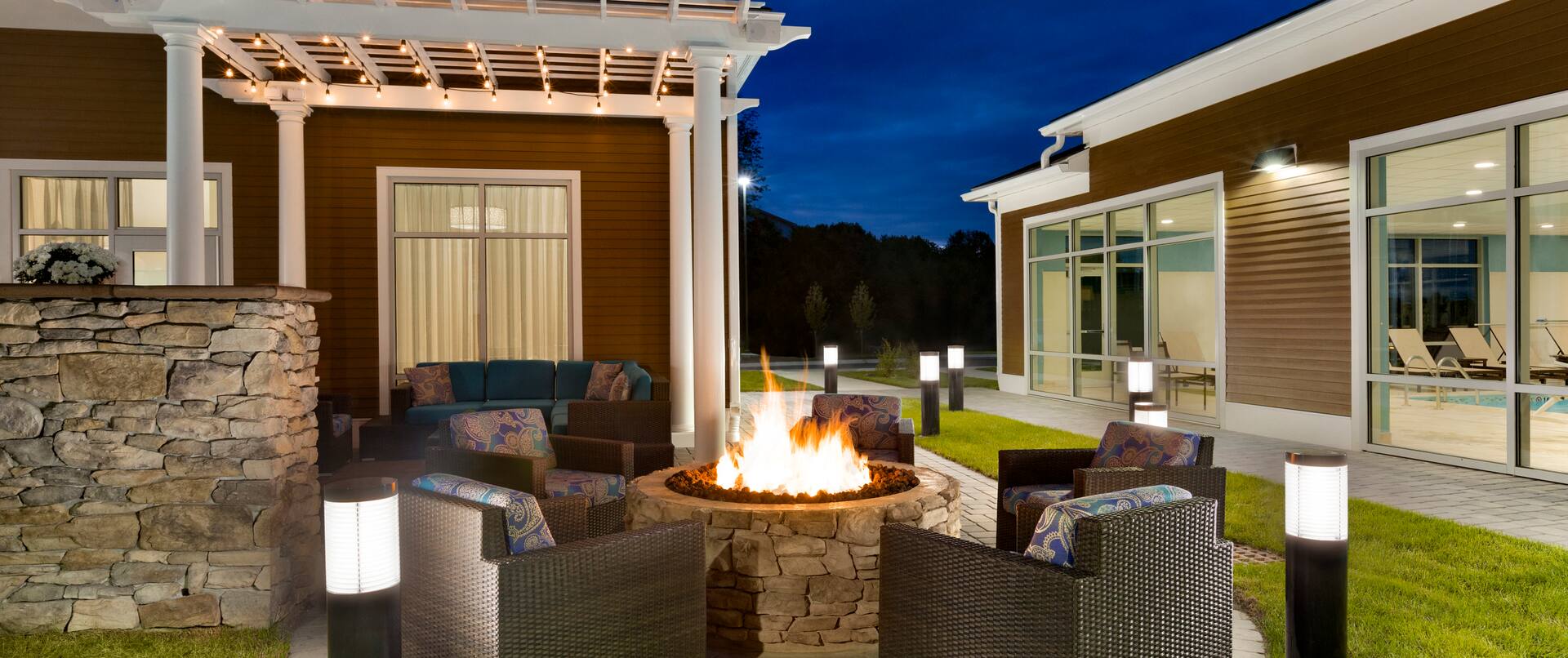 Patio FirePit and Seating