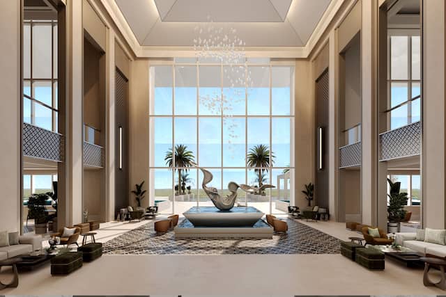 Espace salon du hall