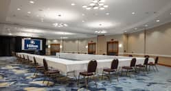 Ballroom With U-Shape Table