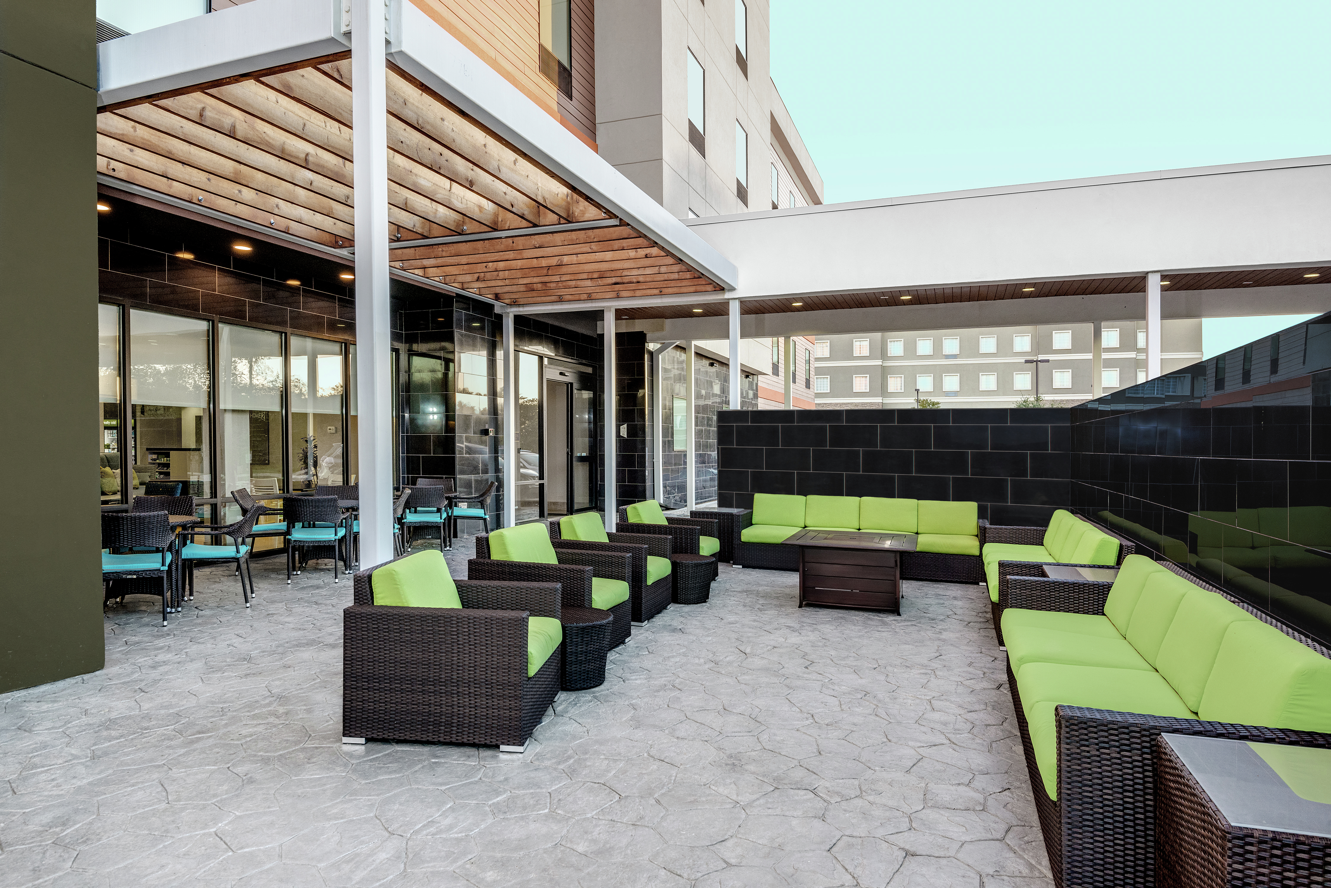 Outdoor Patio with Lounge Seating