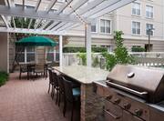 Outdoor Grill and Patio Area