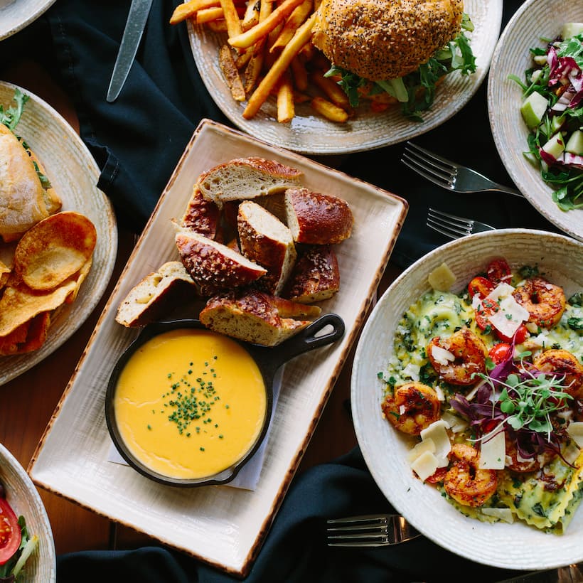 In Room Dining Foods