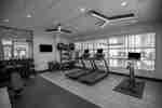 Fitness Center with Weights and Treadmills